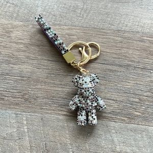 Glitter Bear Key Holder